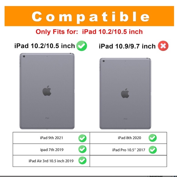 iPad Cover for Generations 7,8,9. - Picture 2 of 13